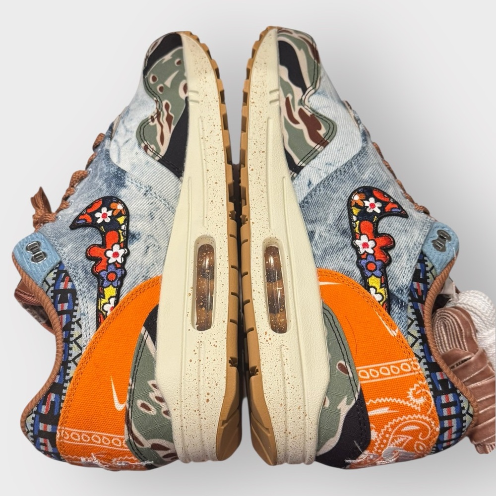 NEW Nike Air Max 1 SP x Concepts “Heavy” Denim Bandana Sneakers w/ Box - Picture 4 of 16